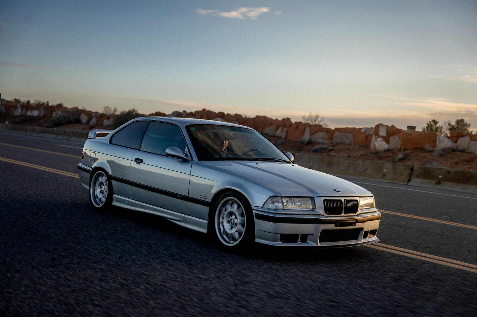 Silver E36 M3 Evo
